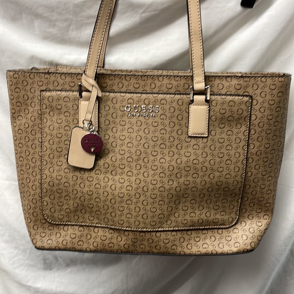 NEW!!! Guess faux leather large shoulder bag 17x11x5 - Picture 3 of 9